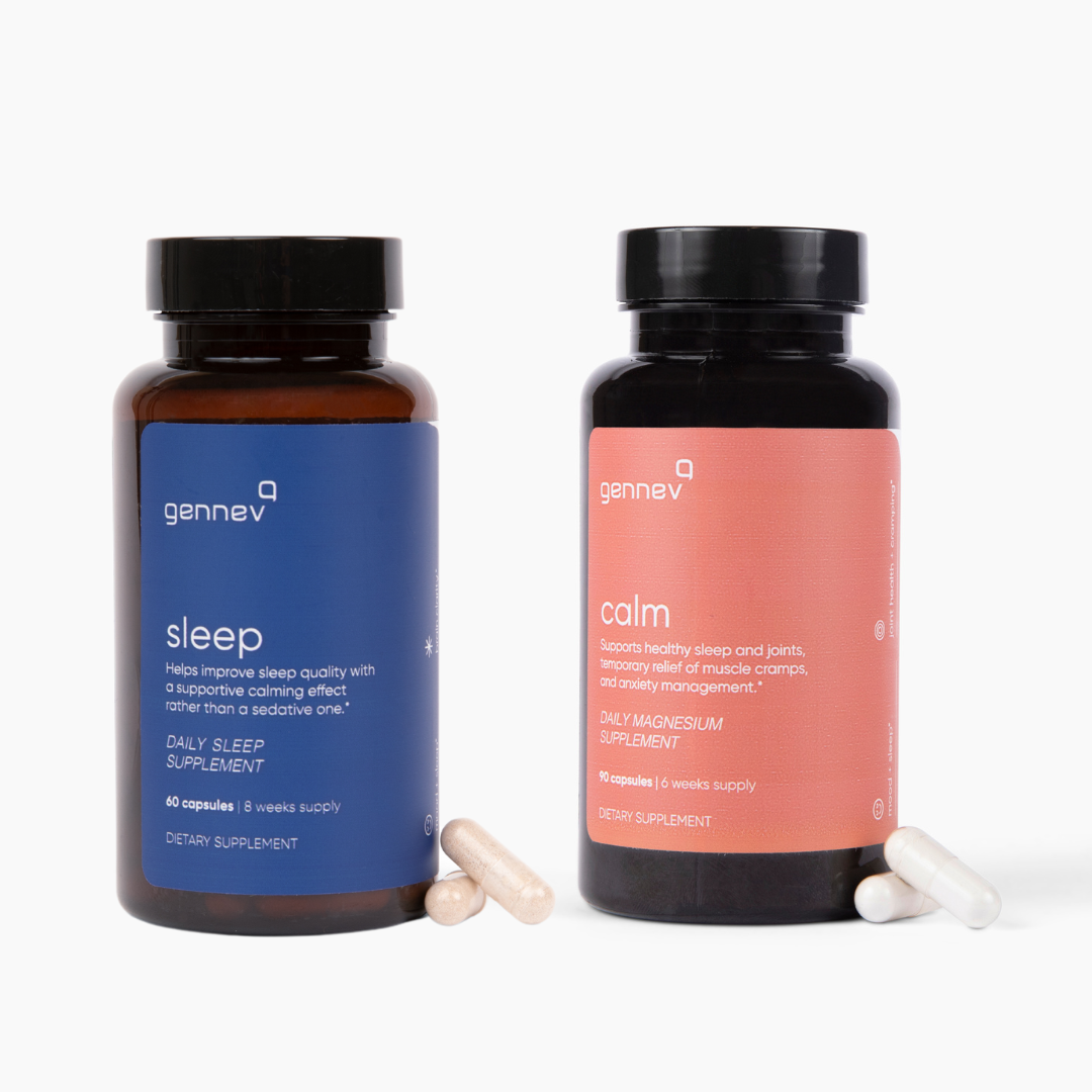 Supplements For Sleep System (fall asleep, stay asleep) - Gennev